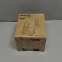 Panasonic Cordless Phone with Answering Machine, Advanced Call Block, Bilingual Caller ID and High-Contrast Display, Expandable System with 2 Handset Cordless Telephones - KX-TGD832M (Metallic Black)