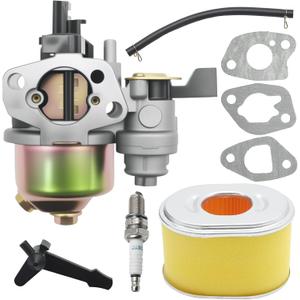 16100-ZH7-W51 Carburetor with Air Filter Kit, Replacement for Honda GX120 GX110 GX140 Engines, Replaces 16100-ZH7-W50, 16100-ZH8-W61, 16100-ZE0-817, 16100-ZE1-825