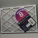 Filter King 18x25x1 Air Filter | 12-PACK | MERV 8 HVAC Pleated A/C Furnace Filters | MADE IN USA | Actual Size: 17.5 x 24.5 x .75"