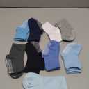 ZAPLES Baby Non Slip Grip Crew Socks with Anti Skid Soles for Infants Toddlers Kids Boys Girls (1-3T, Boys - 9 Pairs)