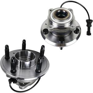 Autoround 512440 Rear Wheel Bearing and Hub Assembly Compatible with Chevy Equinox, GMC Terrain 2010-2017, 5 Lug w/ABS 2PCS