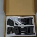 Seven Sparta Hood Latches Aluminum Hood Catch Compatible with Jeep Wrangler JK/JKU 2007-2017, JL/JLU 2018-2022 & Jeep Gladiator 2020-2022, 1 Pair (Base)