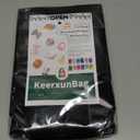 KeerxunBag 12pcs Reusable Gift BagsIncludes Tissue Paper Gift bag with handle Birthdays Parties Holidays Weddings Medium 10x4x8in Black Gift Bags