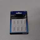 Hillman Fasteners 122300 Utility Hook, Adhesive, White, Mini, 1-1/2 x 3/4-In., 8-Pk. - Quantity 5