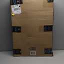 Back Seat Extender for Dogs, Hard Bottom Dog Car Seat Cover for Truck Back Seat, Upgraded PU Leather Dog Hammock for Car, Waterproof, Anti Scratch, Larger Space, Holds 400lbs