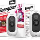 Energizer Smart 2K Outdoor Battery Security Camera, Wireless, Rechargeable, Weather-Resistant, Live View, 2-Way Audio, Night Vision, Motion Alerts, Hub-Free Wi-Fi, Remote Access, Records Video/Audio