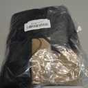 HANNE Natural Black Shoulder Length Bob Wig for Women Short Straight Hair Middle Part Heat Resistant Bob Wigs for Daily Use or Party (Black)