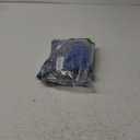 Arolina Tankini Swimsuits for Women Tummy Control Two Piece Bathing Suits Flowy Swim Tops with Boy Shorts, Blue/Black, L