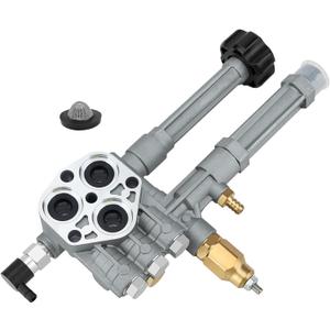 AR42518 Pressure Washer Pump Head for Troy Bilt RMW SRMW Pumps RMW2G20 RMW2G23B RMW2G24 RMW2G25 RMW2.2G20D RMW2.2G24 SRMW2.2G26 Complete Pump Head Assy Replaces# AR42940 AR42518 AR43061 AR Pump