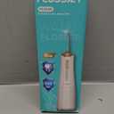 Water Dental Flosser Cordless Oral Irrigator with 300ml 5 Tips 4 Modes USBCharger Portable Travle Irrigation Cleaner IPX7 Electric Irrigador Dental for Teeth Cleaning (White)