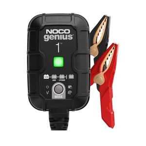 NOCO GENIUS1: 1A 6V/12V Smart Battery Charger – Automatic Maintainer, Trickle Charger & Desulfator with Overcharge Protection & Temperature Compensation – for Lead-Acid & Lithium Batteries