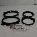 Speaker Spacer for Toyota Lexus Scion Subaru 6" to 6-3/4" + 6" x 9" Adapter with Wiring Harness (6"+ 6"x9")
