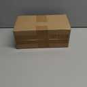 Stackable Plastic Food Storage Bin with Handles for Kitchen Pantry, Cabinet, Refrigerator, Freezer - Organizer for Fruit, Yogurt, Squeeze Pouches - BPA Free, 10" Long - 2 Pack  Clear