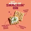 Back to Nature Gluten Free Crackers, Non-GMO Multi-Seed Rice Thins, 4 Ounce, 0.33 Ounce (EXP 10/15/26)