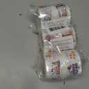 3 x 1000Pcs Happy Purim Sticker Rolls 16 Styles Joyful Festive Label Decals, Purim Celebrations DIY Crafts Gifts Home Decor Cute Party Favors Classroom Prizes Activities Incentive