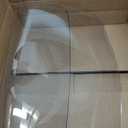 Clear Table Protector, USA Made, Safe, 14 x 18 Inch, 2mm Thick Ultra Smooth Vinyl, Small Clear Desk Mat for Office Desk Top, Desk Blotter Pad for Writing Desk (Crystal)