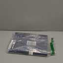 LANDVIEW Vinyl Placemats Set of 6, PVC Woven Washable Non-Slip Table Mats, Heat Resistant Wrinkle Free Place Mats for Dining Table, Easy to Clean (6, Navy Blue)