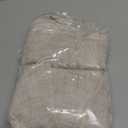 YoungsTex Linen Kitchen Window Curtains 40 Inches Long, Short Drapes Light Filtering with Bronze Grommet Rustic Semi Sheer for Bathroom Small Windows, 42 x 40 Inch, 2 Panels