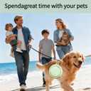 Dog Bowls for Travel,Portable Collapsible Silicone Pet Food Water Bowl,BPA Free Dishwasher Safe Foldable with 1 Carabiner Camping, Hiking Backpacking, Beach