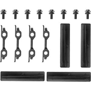 Roof Rack Removal Delete Kit with Covers Compatible with Toyota Vehicle 4Runner 2004-2023, Rav4 2006-2018 2.5L Replaces# 75596-35030, 63185-42020, 90119-08C47