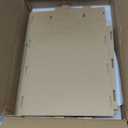 Montex Acrylic Wall Toy Dispenser, Acrylic Wall Storage, (Triple Compartment) Hanging Organizer and Storage Bin for Playroom, Blocks, Cars, Balls, Snacks