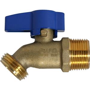 3/4" Garden Hose Threaded Hose Bibb No Kink x 3/4" Male NPT