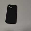 Vooii Compatible with iPhone 13 Case, Liquid Silicone Upgrade [Camera Protection] [Soft Anti-Scratch Microfiber Lining] Shockproof Phone Case for iPhone 13 6.1 inch - Black