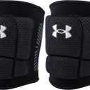 Under Armour Volleyball Knee Pads, Lightweight, Durable Protection on The Court, Youth & Adult Sizes (Adult- Small, Black)