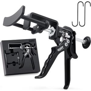Orion Motor Tech Dual Piston Brake Caliper Compressor, Heavy Duty Brake Piston Compressor Tool for Brake Pad Replacement, Disc Brake Caliper Tool Compatible with Most Cars & Trucks, Black