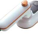 Portable Steam Iron - 2023 New Travel Mini Steam Iron, Portable Micro Small Iron Dry & Wet Ironing Machine, Mini Steamer for Clothes Travel Size, Foldable Handheld Iron and Steamer All in One (White)