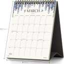 Jotsome Small Desk Calendar 2026-2027, Standing Flip Calendar (6"x7.5") from March 2026 to June 2027, Double-Sided Design Aesthetic Desk Calendar with To Do List, Gift for the Holidays