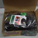 Flexi Hose Expandable Garden Hose with 8 Function Nozzle, 100FT - Lightweight Retractable Garden Hose, Water Hose - No-Kink Flexibility, 3/4 Inch Solid Brass Fittings and Double Latex Core (Black)