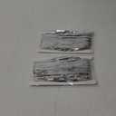 Matte Rain Curtain 1 * 2M Halloween Christmas Atmosphere Decoration Rain Curtain Birthday Party Dance Decorate Rain Curtain Matte Silver Pack of 2