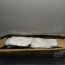 6 ft Artificial Christmas Tree with Snow Set Large Snow Flocked Christmas Green Tree with 35.3 Ounces Fluffy Cotton for Xmas Holiday Winter Home Office Party Decoration