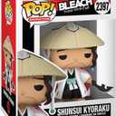Funko Pop! Animation: Bleach Thousand Year Blood War - Shunsui Kyoraku - Collectable Vinyl Figure - Gift Idea - Official Merchandise - Toys for Kids & Adults - Anime Fans - for Collectors & Display