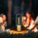 Multifunctional Camping Lantern 4-in-1 - LED Rechargeable Lantern, Outdoor Bluetooth Speaker, 8000mAh Power Bank, 3 Light Modes - Black - IPX5 Waterproof