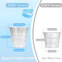 67292 Bucket Liners for Pit Boss 74400 Grease Container Recteq Traeger Z Grills Oklahoma Louisiana Pellet Grill Parts 13 Pack Disposable Tin Foil Drip Cup Replacement Smoker Oil Catcher Accessories