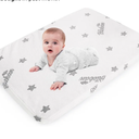 Bassinet Mattress Pad 25 x 36 Compatible with Dream On Me Nest/Zoom Portable/Zodiak, Pamo Babe Portable, Cosco Portable and Baby Trend, Waterproof Breathable Baby Foam with Removable Zippered Cover