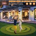 2 Packs Motion Sensor Outdoor Lights - Brown Dusk to Dawn Outdoor Lighting, Oil Rubbed Bronze Exterior Light Fixtures, Waterproof Porch Lights Wall Sconce for House, Garage, Entryway Anti-Rust