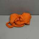 ZAFUL 2025 Cheeky Bikini Sets for Women High Cut Swimsuit Textured Ribbed Bikini Thong Bathing Suit Orange, M