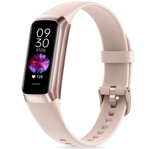 Fitness Tracker with Step Counter/Calories/Stopwatch, Activity Tracker, Health Tracker with Heart Rate Monitor, Sleep Tracker,1.10''AMOLED Touch Color Screen, Pedometer Watch for Women Men