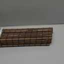 LazBlinds No Drill Bamboo Roman Shades, 29" W x 48" H, Malay Walnut