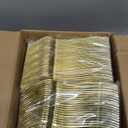 200-Piece Gold Plastic Cutlery Set - Disposable Gold Flatware - 100 Forks, 50 Spoons, 50 Heavy Duty Knives for Party Bulk