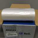 Reli. 6-10 Gallon Trash Bags | 300 Bags | Clear | Bathroom | Strong | Garbage