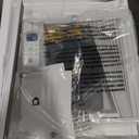 10,000 BTU Window Air Conditioner, 115V, Window AC Cools up to 450 Sq. Ft for Bedroom, Living Room, Quiet Operation with Remote Control, 3 Cooling & Fan Speeds, Auto Restart, White