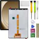 Galaxy Tab A9 LCD Screen Replacement for Samsung Galaxy Tablet Tab A9 8.7" Wi-Fi SM-X110 LCD Display Digitizer Touch Screen Assembly Replacement 8.7 inch Black+Tools(NOT for Tab A9 Plus 11")