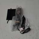 slopehill Mini Dual Voltage Hair Dryer Brush,1000 Watts Travel Hot Air Brush with European Plug, Ionic Hair Dryer and Styler for Women for Home & Salon, Oval Barrel 2 Heat & 2 Speed Settings (Black)