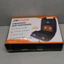 CARSHION Back Massager with Heat, Heated Seat Cover Cushion with 5 Vibrating Massage Nodes Chair Pad for Pain Relief Home Office Use