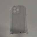 Aitipy Compatible with iPhone 15 Pro Case, Cute Brown Bow Aesthetic Design for Girls Women Soft Silicone Slim Fit Shockproof Protective Cover