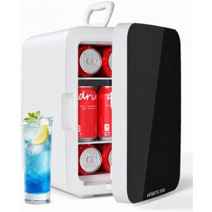 Antarctic Star 10L Compact Mini Fridge, 2.6 Gal Portable Small Refrigerator